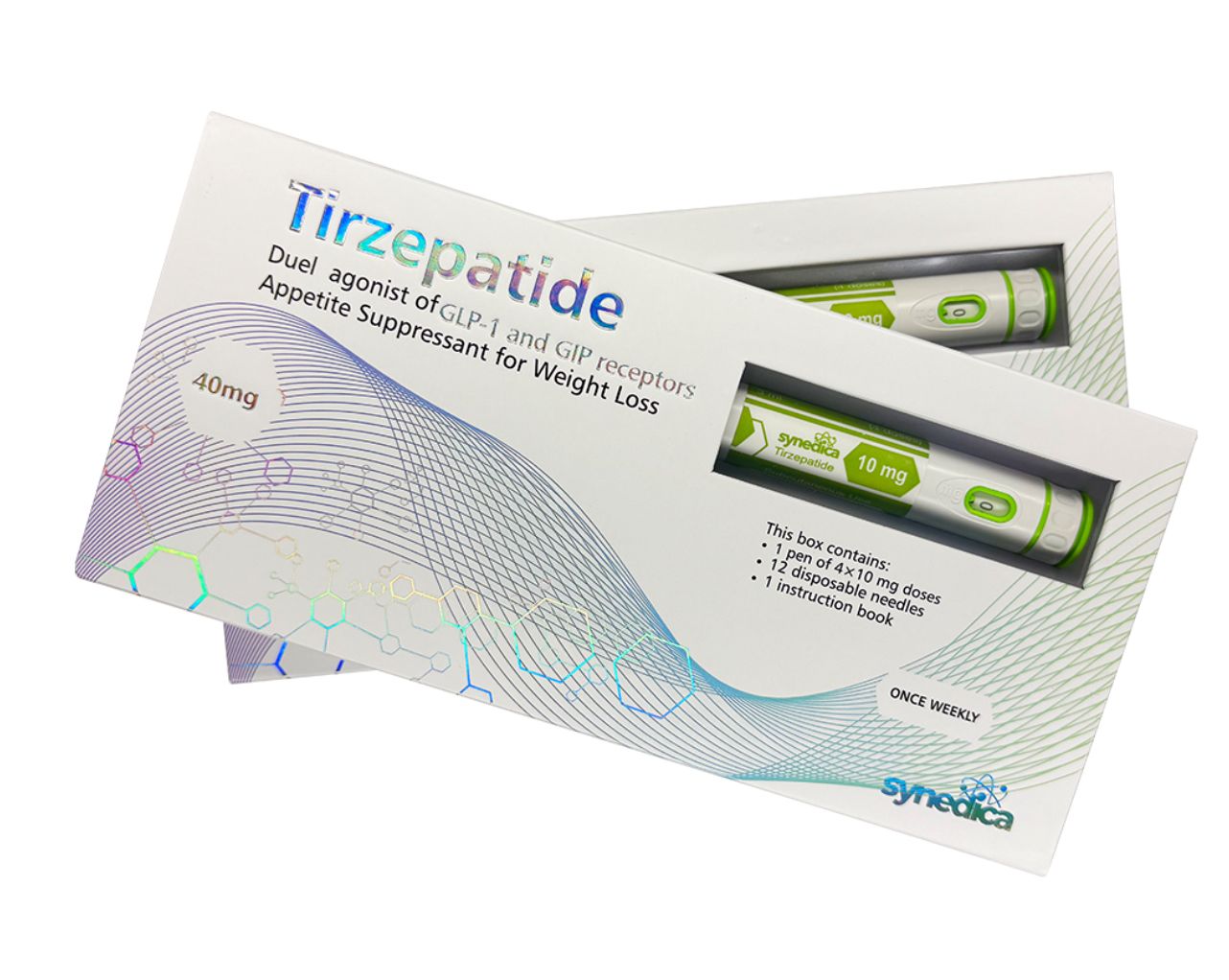 Weight Lost Supplement Mounjaro Tirzepatide 40mg Pen Kit